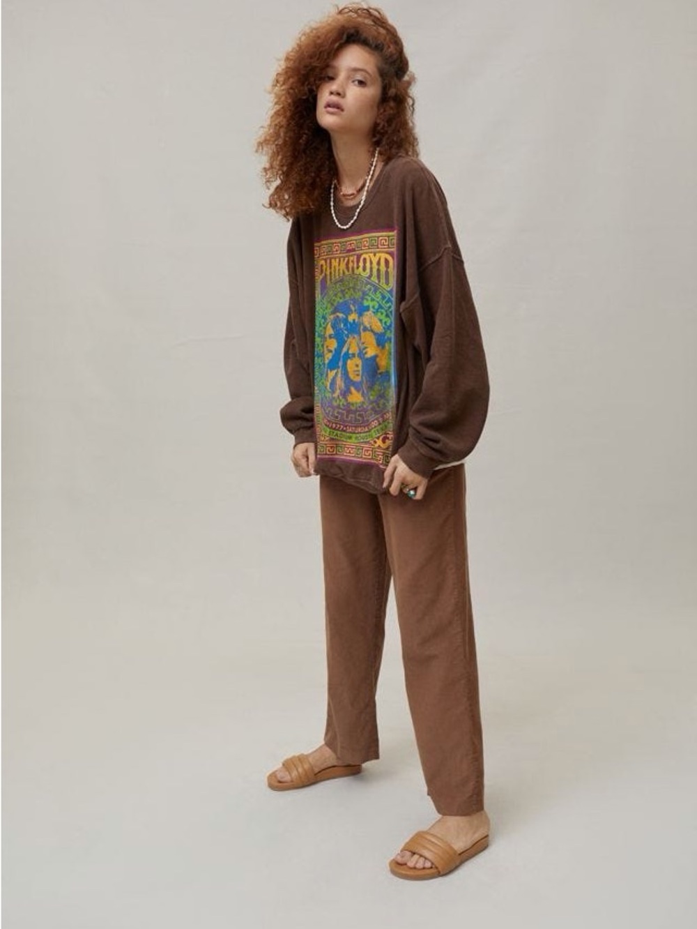 Urban Outfitters Pink Floyd 1977 Tour Crew Neck Sweatshirt (S/M)